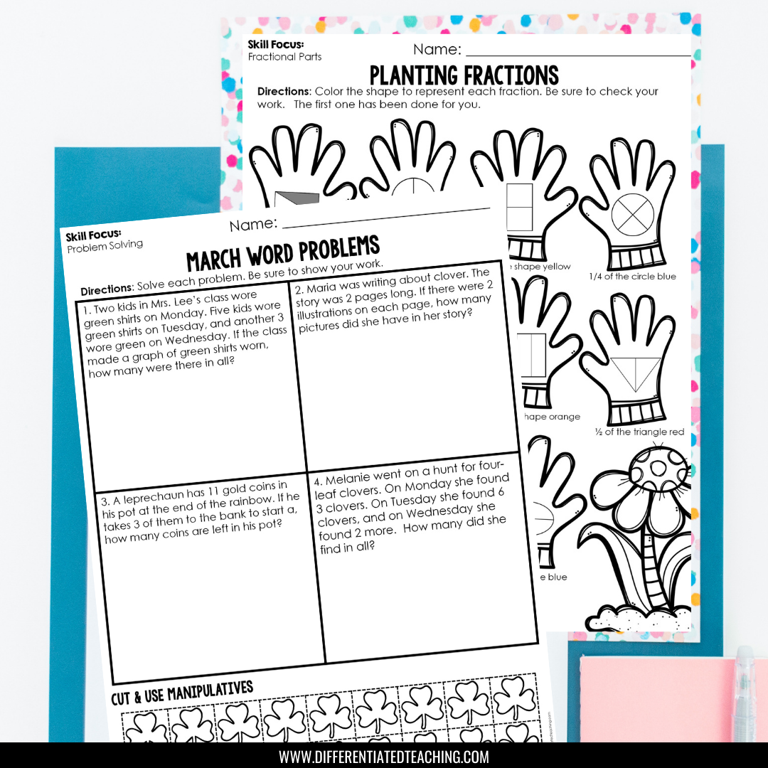 1st Grade Sub Plan Bundle: Emergency Substitute Plans for the Whole School Year - Differentiated Teaching with Rebecca Davies