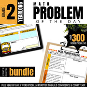 2nd Grade Math Word Problem of the Day | Daily Story Problem Practice