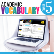 5th Grade Academic Vocabulary: Digital activities to boost academic language - Differentiated Teaching with Rebecca Davies