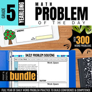 5th Grade Math Word Problem of the Day | Daily Story Problem Practice