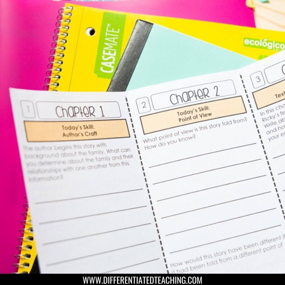 A Dog Called Kitty Novel Study - Differentiated Teaching with Rebecca Davies