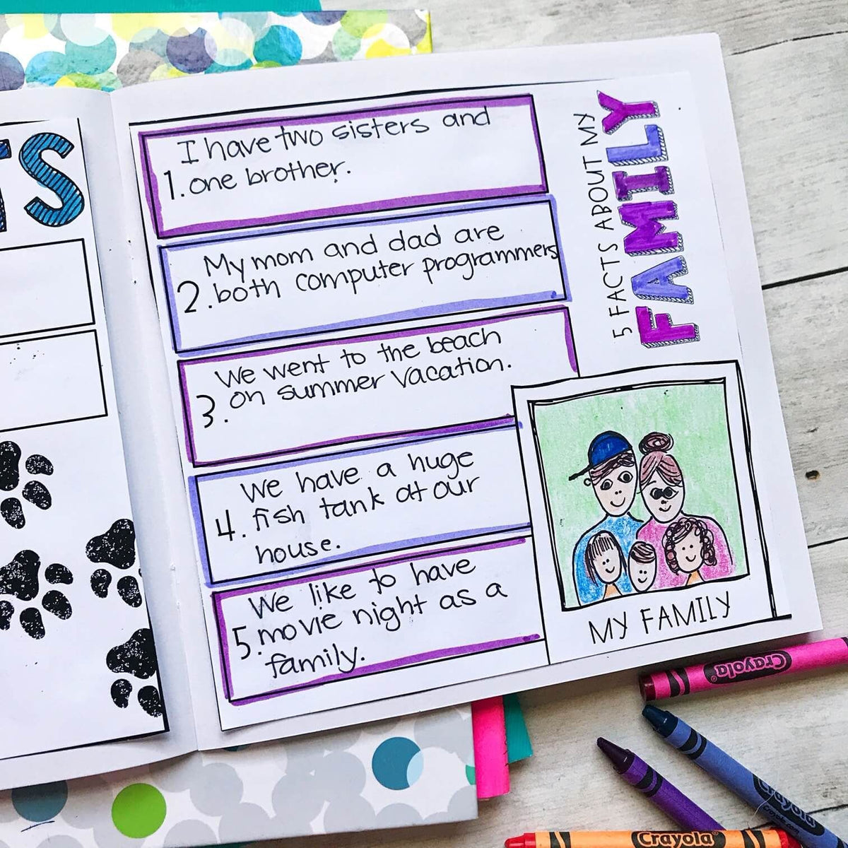 All About Me Book: A fun back to school activity to get to know your students - Differentiated Teaching with Rebecca Davies