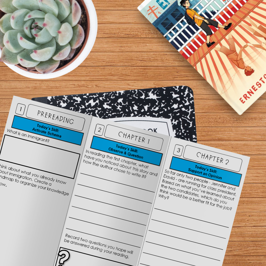 Efrén Divided Novel Study - Differentiated Teaching with Rebecca Davies