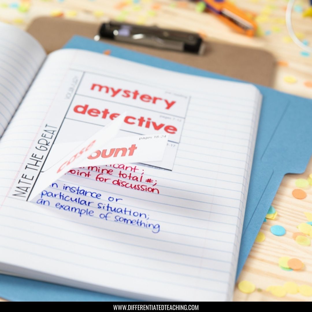 Nate the Great Novel Study - Differentiated Teaching with Rebecca Davies