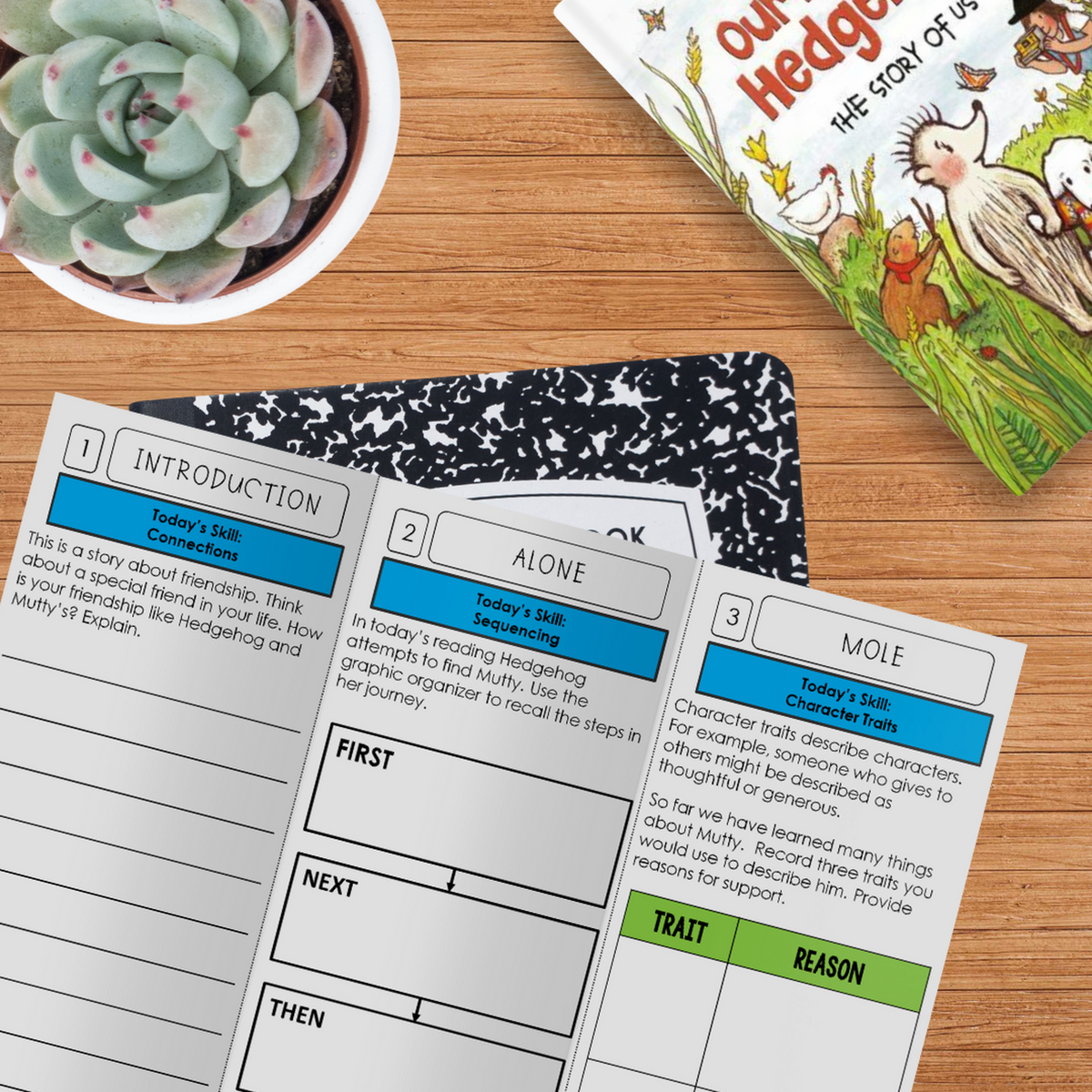 Our Friend Hedgehog Novel Study - Differentiated Teaching with Rebecca Davies