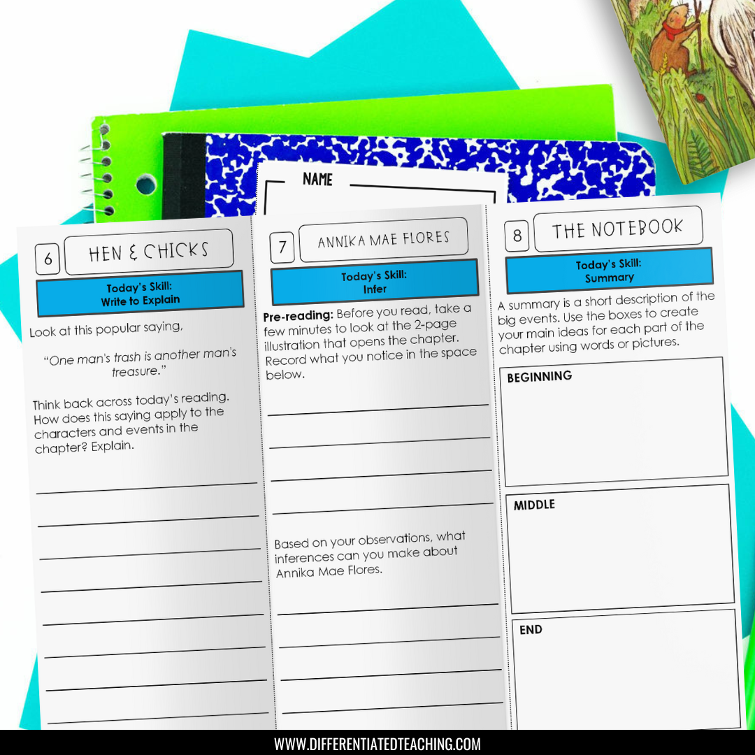 Our Friend Hedgehog Novel Study - Differentiated Teaching with Rebecca Davies