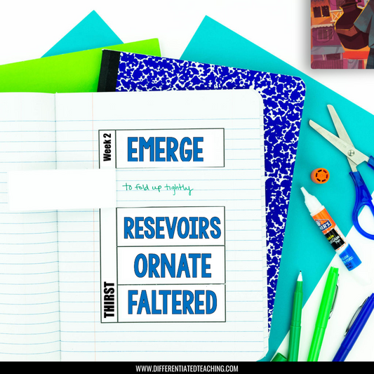 Thirst Book Study: Comprehension & Vocabulary for the Novel by Varsha Bajaj - Differentiated Teaching with Rebecca Davies