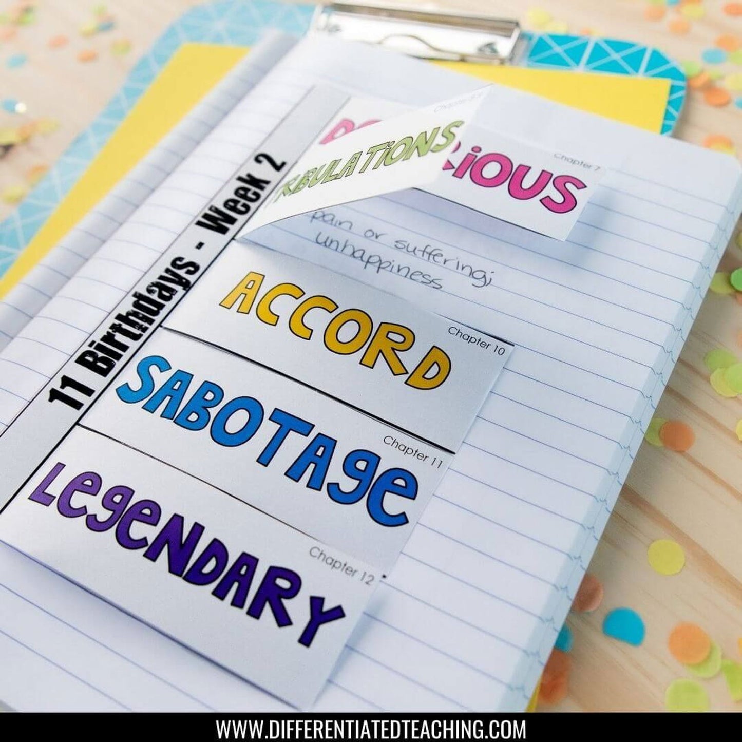 11 Birthdays Novel Study - Differentiated Teaching with Rebecca Davies