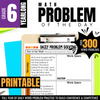 6th Grade Math Word Problem of the Day | Daily Story Problem Practice
