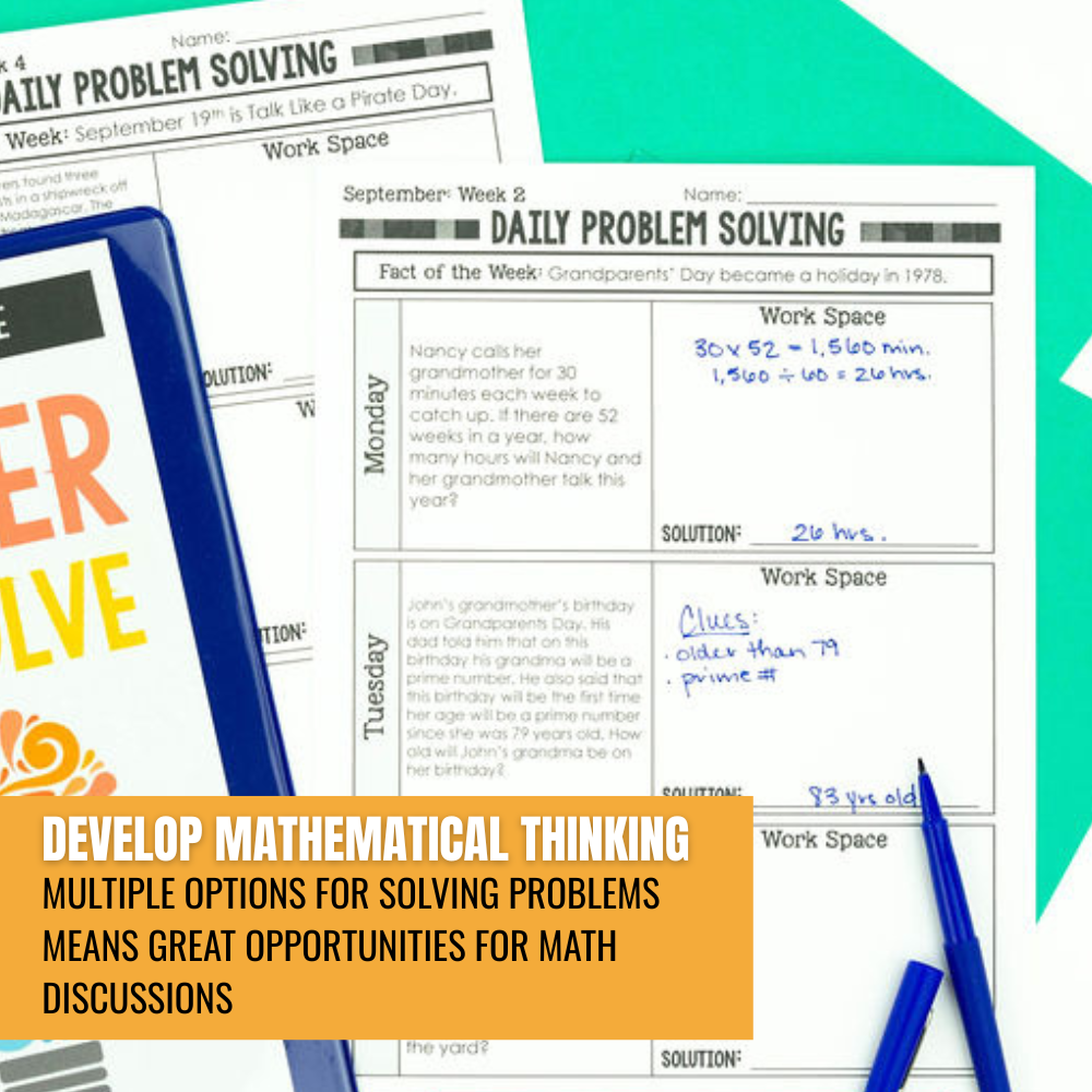 5th Grade Math Word Problem of the Day | Daily Story Problem Practice