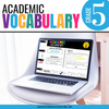 5th Grade Academic Vocabulary: Digital activities to boost academic language - Differentiated Teaching with Rebecca Davies