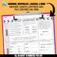 6th Grade Daily Language Spiral Review: ELA Spiral Review for Grammar Warm ups or Bellringer Activity - Differentiated Teaching with Rebecca Davies