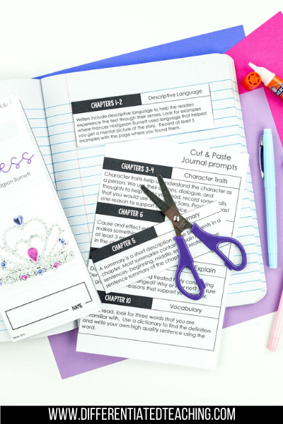 A Little Princess Novel Study - Differentiated Teaching with Rebecca Davies