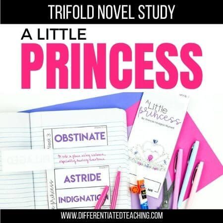 A Little Princess Novel Study - Differentiated Teaching with Rebecca Davies