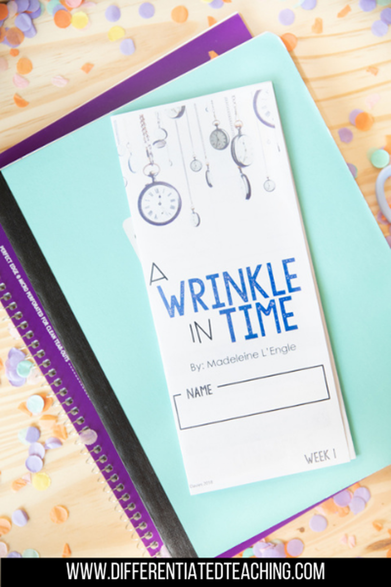 A Wrinkle in Time Novel Study - Differentiated Teaching with Rebecca Davies