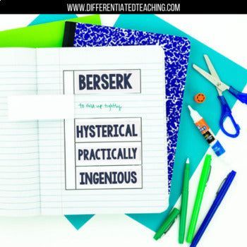 Absolutely Normal Chaos Novel Study Bundle - Differentiated Teaching with Rebecca Davies