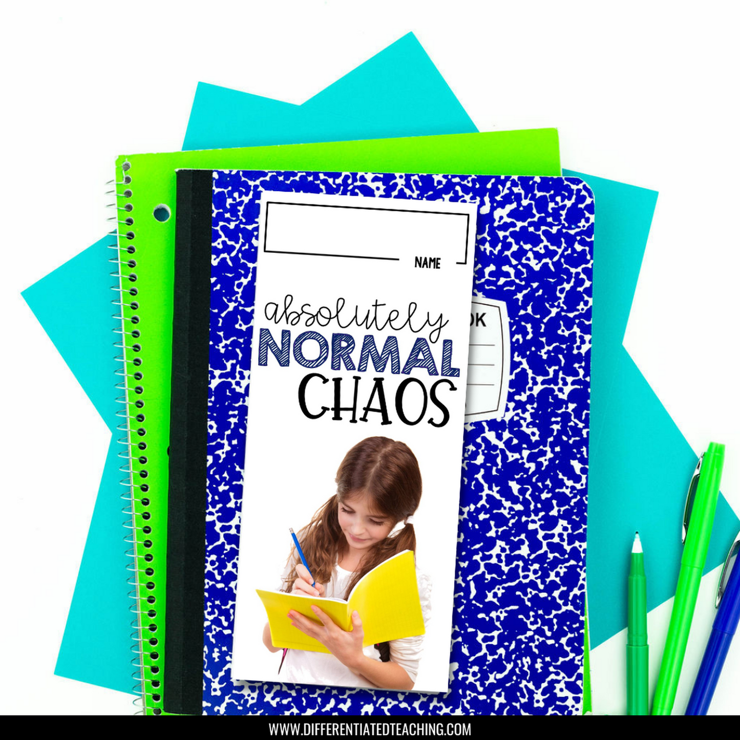 Absolutely Normal Chaos Novel Study Bundle - Differentiated Teaching with Rebecca Davies