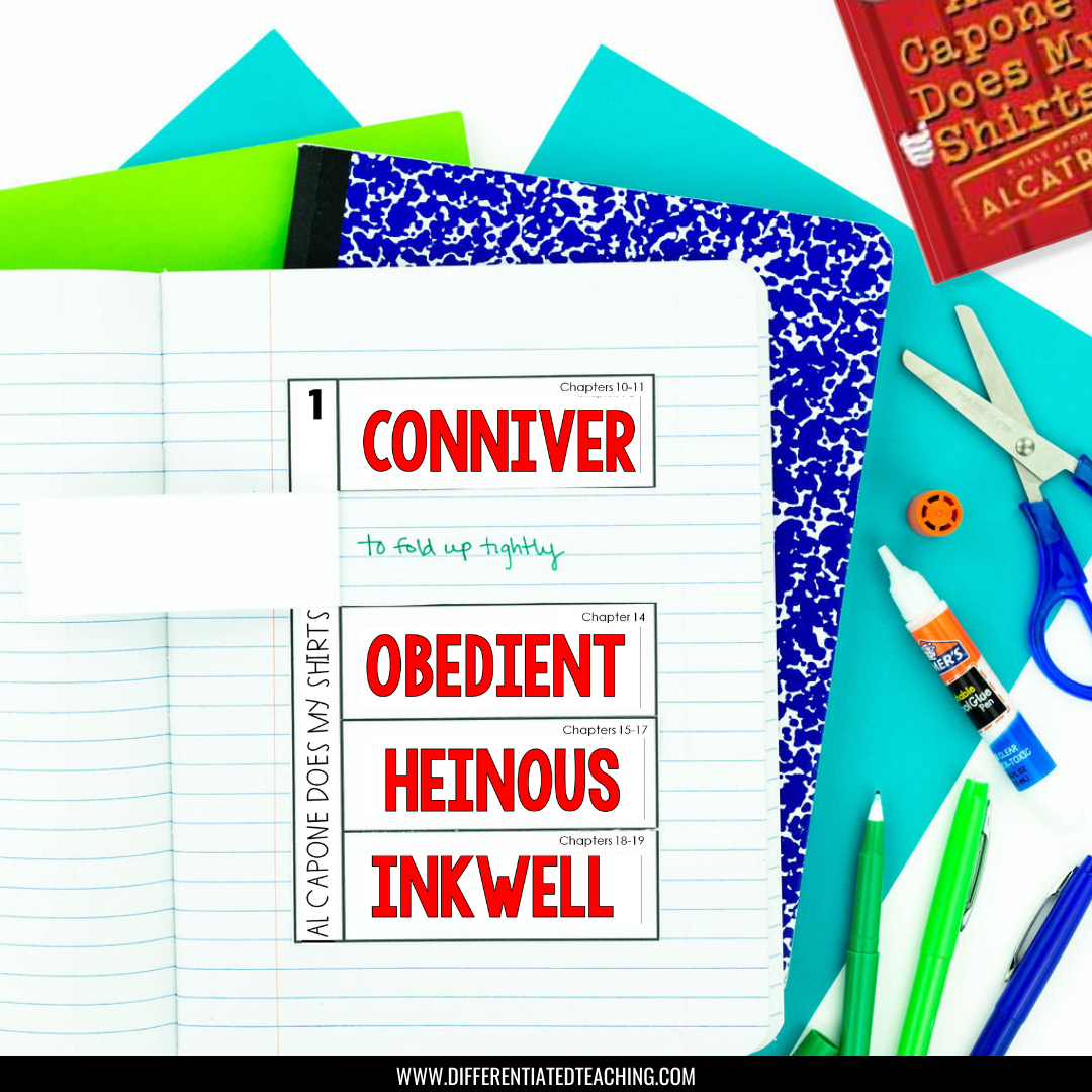 Al Capone Does My Shirts Novel Study - Differentiated Teaching with Rebecca Davies