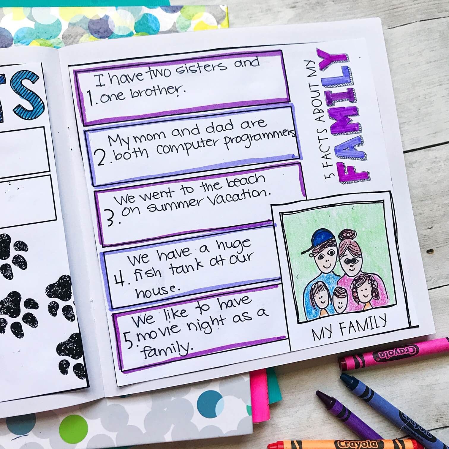 All About Me Book: A fun back to school activity to get to know your students - Differentiated Teaching with Rebecca Davies
