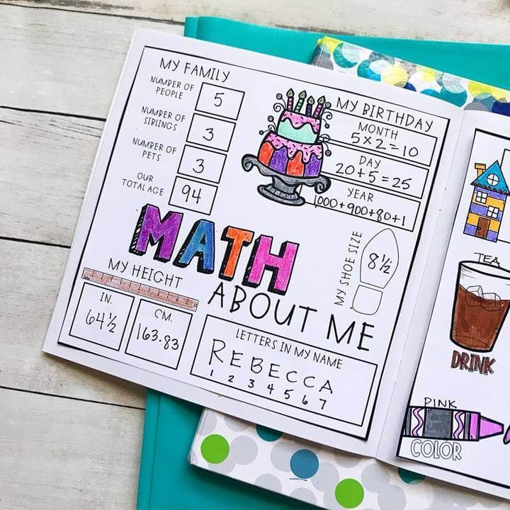 All About Me Book: A fun back to school activity to get to know your students - Differentiated Teaching with Rebecca Davies