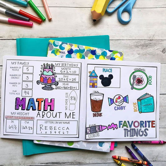 All About Me Book: A fun back to school activity to get to know your students - Differentiated Teaching with Rebecca Davies