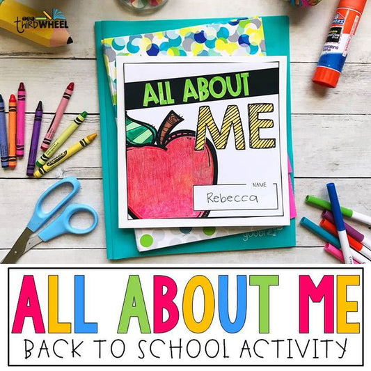 All About Me Book: A fun back to school activity to get to know your students - Differentiated Teaching with Rebecca Davies