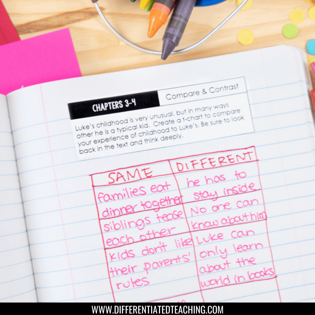 Among the Hidden Novel Study - Differentiated Teaching with Rebecca Davies