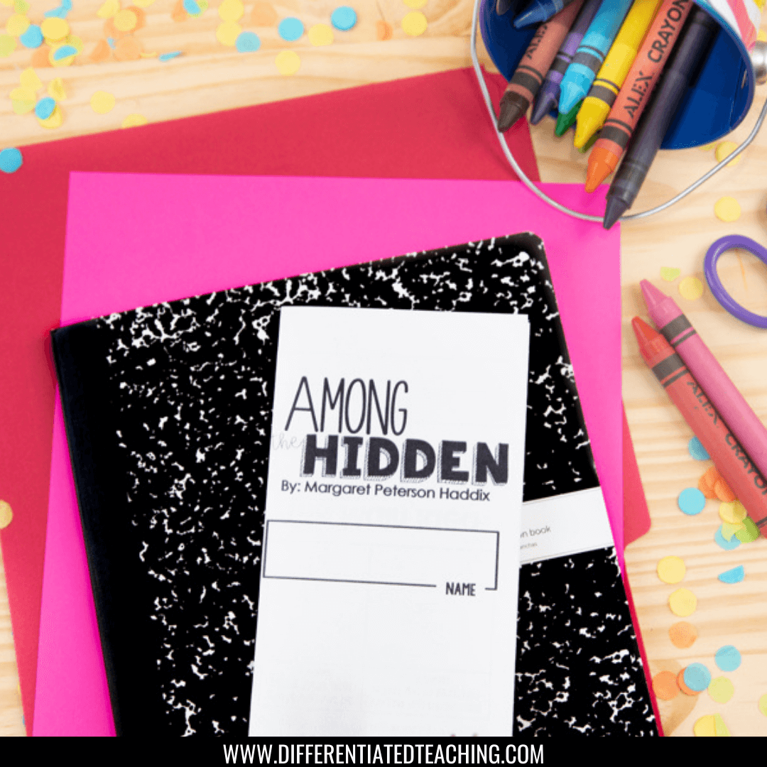 Among the Hidden Novel Study - Differentiated Teaching with Rebecca Davies