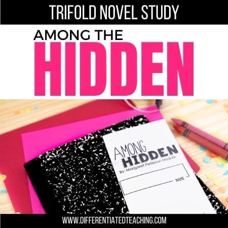 Among the Hidden Novel Study - Differentiated Teaching with Rebecca Davies