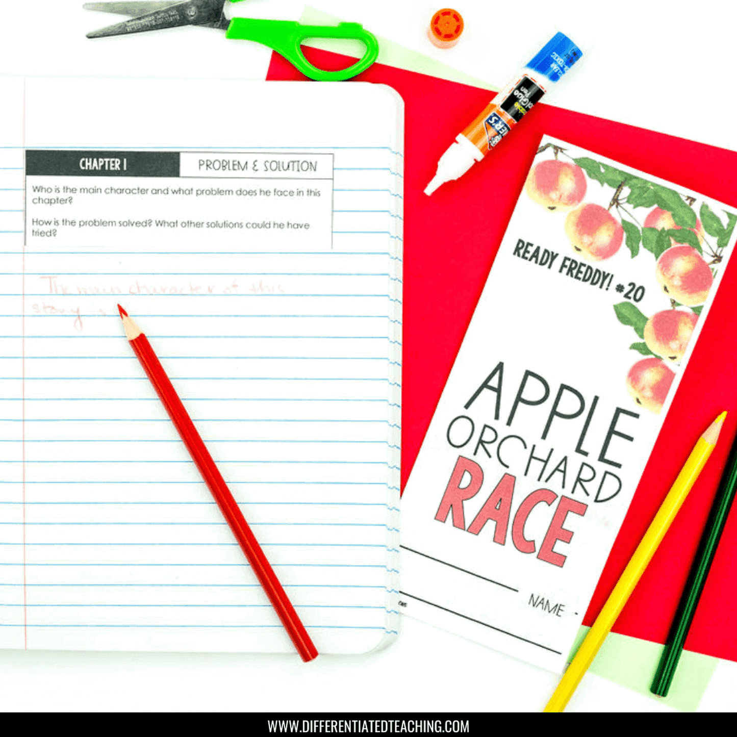 Apple Orchard Race  Novel Study | Ready, Freddy! #20 - Differentiated Teaching with Rebecca Davies