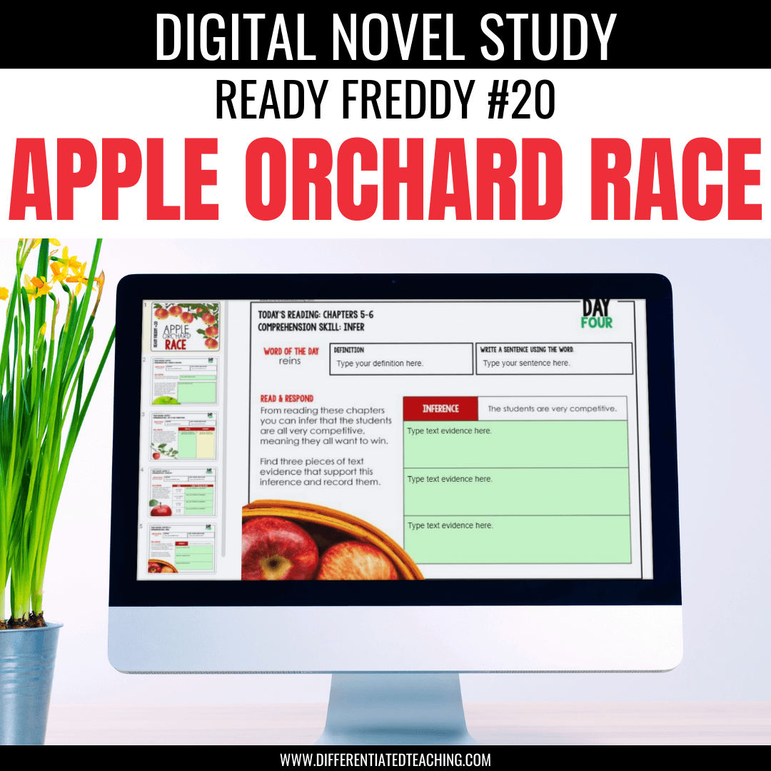 Apple Orchard Race  Novel Study | Ready, Freddy! #20 - Differentiated Teaching with Rebecca Davies