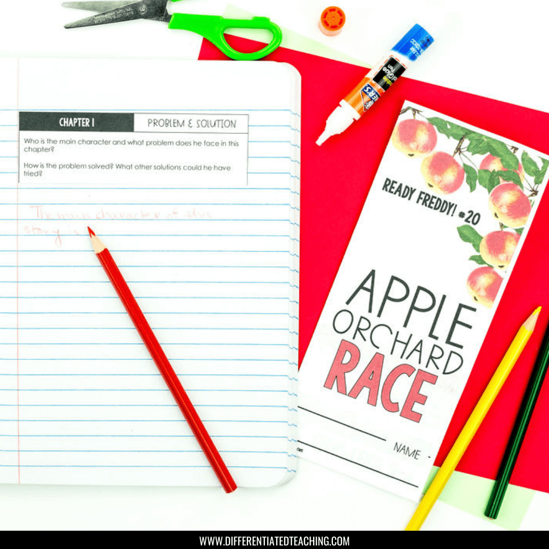 Apple Orchard Race  Novel Study | Ready, Freddy! #20 - Differentiated Teaching with Rebecca Davies