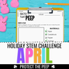 April STEM Challenge - Easter Marshmallow Chick Science for Spring using Peeps - Differentiated Teaching with Rebecca Davies