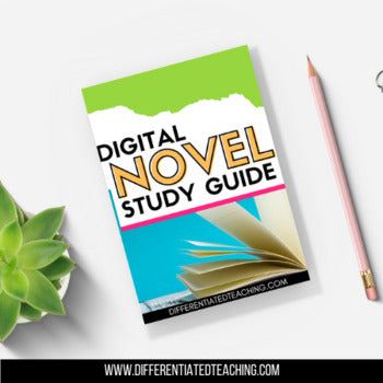 Because of Mr. Terupt Novel Study - Differentiated Teaching with Rebecca Davies