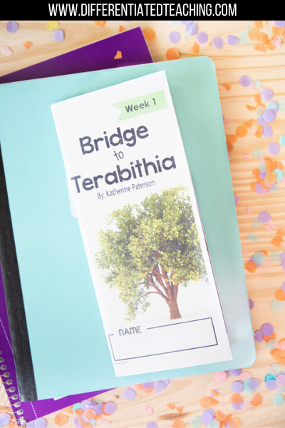 Bridge to Terabithia Novel Study - Differentiated Teaching with Rebecca Davies