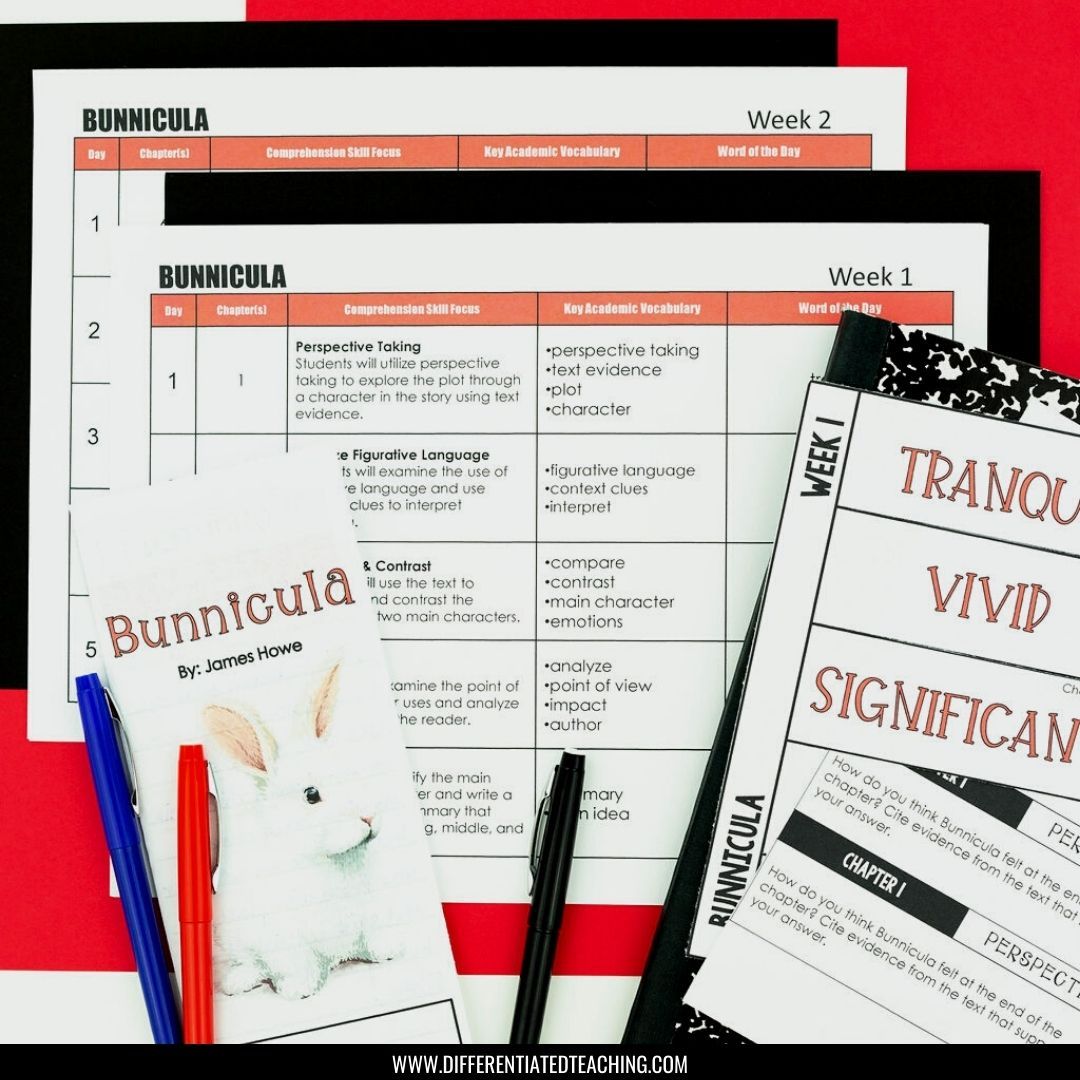 Bunnicula Lesson Plans 