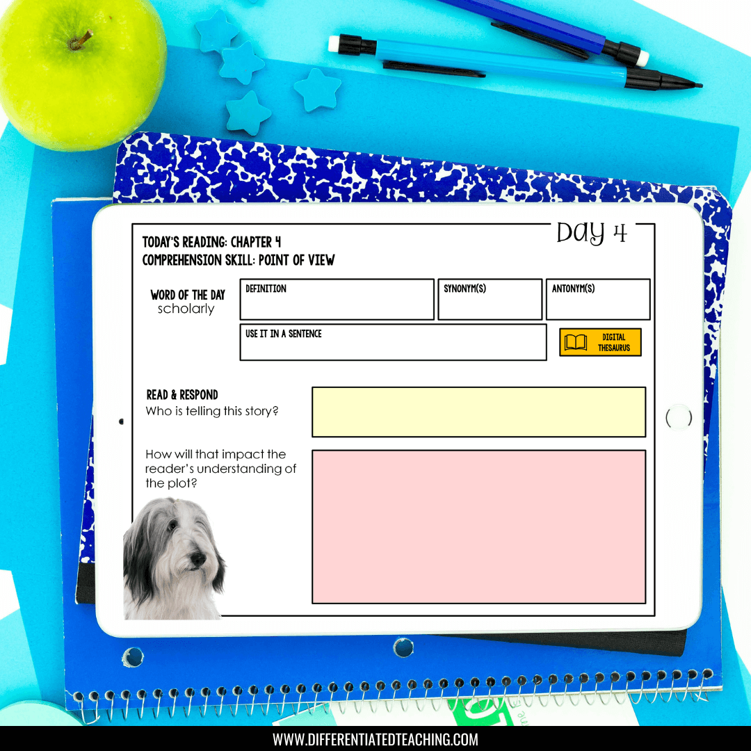 Bunnicula Novel Study - Differentiated Teaching with Rebecca Davies