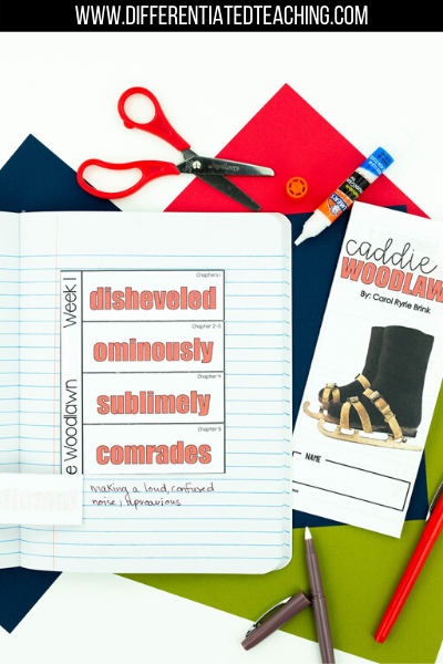 Caddie Woodlawn Novel Study - Differentiated Teaching with Rebecca Davies