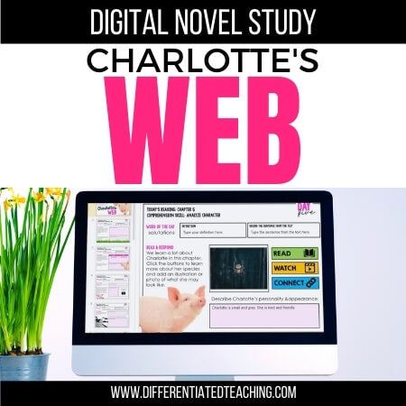 Charlotte's Web Novel Study - Differentiated Teaching with Rebecca Davies