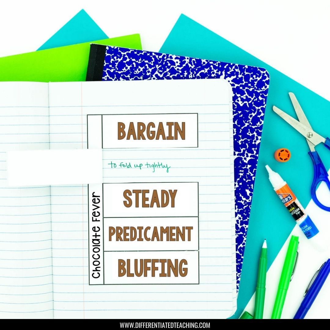 Chocolate Fever Novel Study - Differentiated Teaching with Rebecca Davies