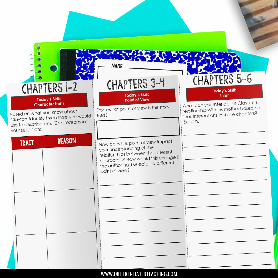 Clayton Byrd Goes Underground Novel Study - Differentiated Teaching with Rebecca Davies