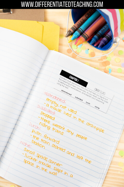 Crash Novel Study - Differentiated Teaching with Rebecca Davies