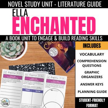 Ella Enchanted Novel Study - Differentiated Teaching with Rebecca Davies