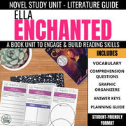 Ella Enchanted Novel Study - Differentiated Teaching with Rebecca Davies
