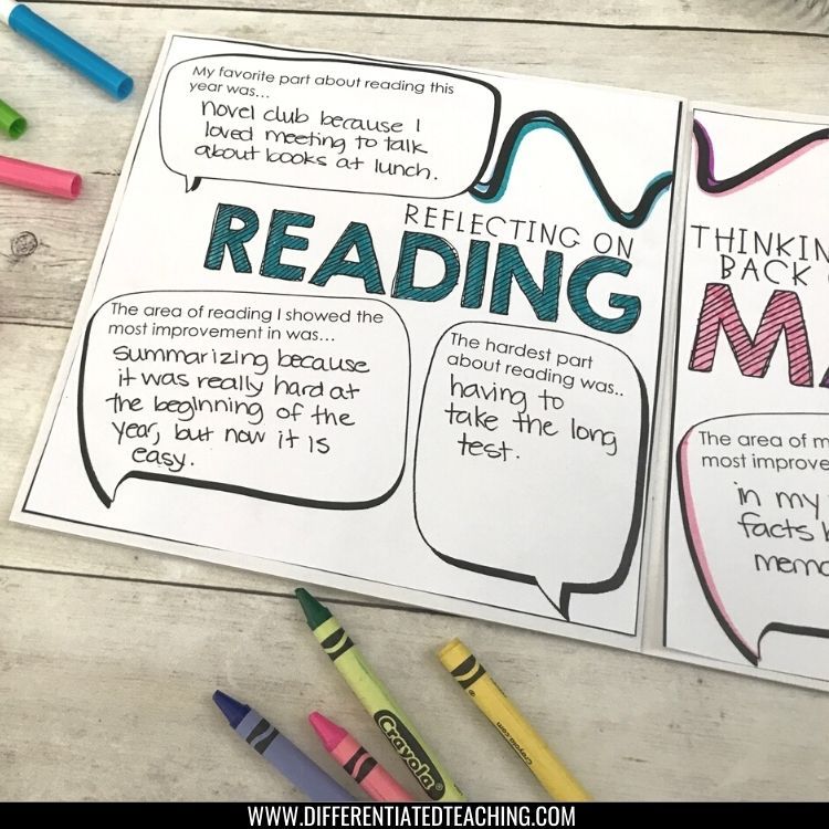 End of Year Memory Book - Multi-grade version - Differentiated Teaching with Rebecca Davies