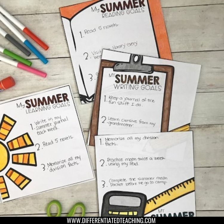 End of Year Memory Book - Multi-grade version - Differentiated Teaching with Rebecca Davies