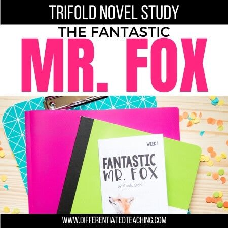 Fantastic Mr. Fox Novel Study - Differentiated Teaching with Rebecca Davies