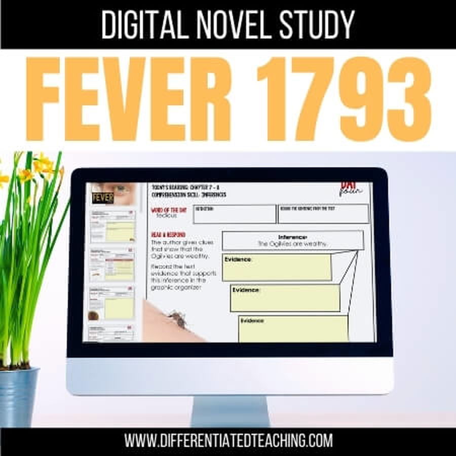Fever 1793 Novel Study - Differentiated Teaching with Rebecca Davies
