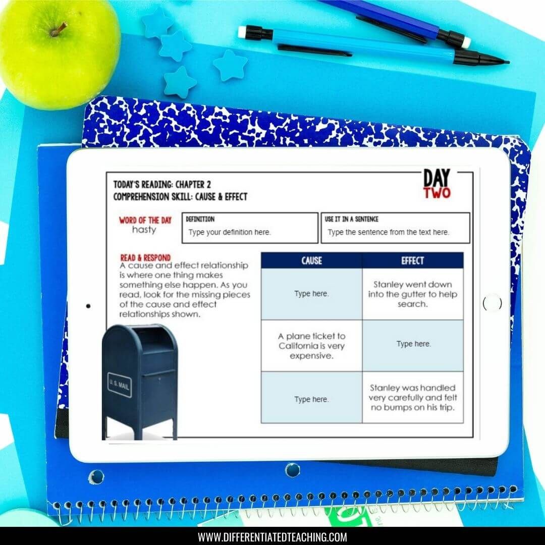 Flat Stanley: His Original Adventure Novel Study - Differentiated Teaching with Rebecca Davies