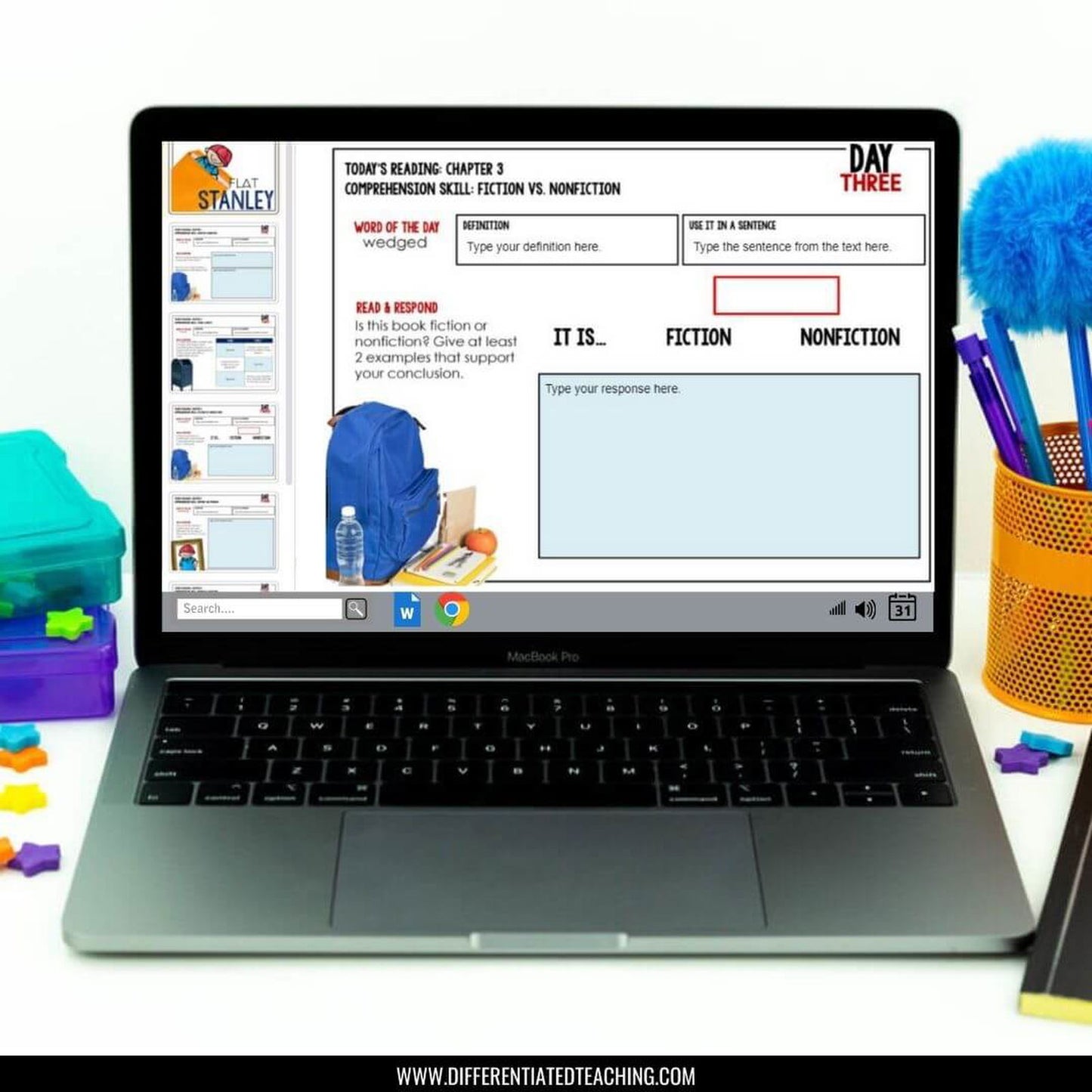 Flat Stanley: His Original Adventure Novel Study - Differentiated Teaching with Rebecca Davies